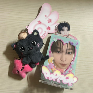 엔시티 위시 미니돌 쿠리&팝팝 포카 홀더 이미지