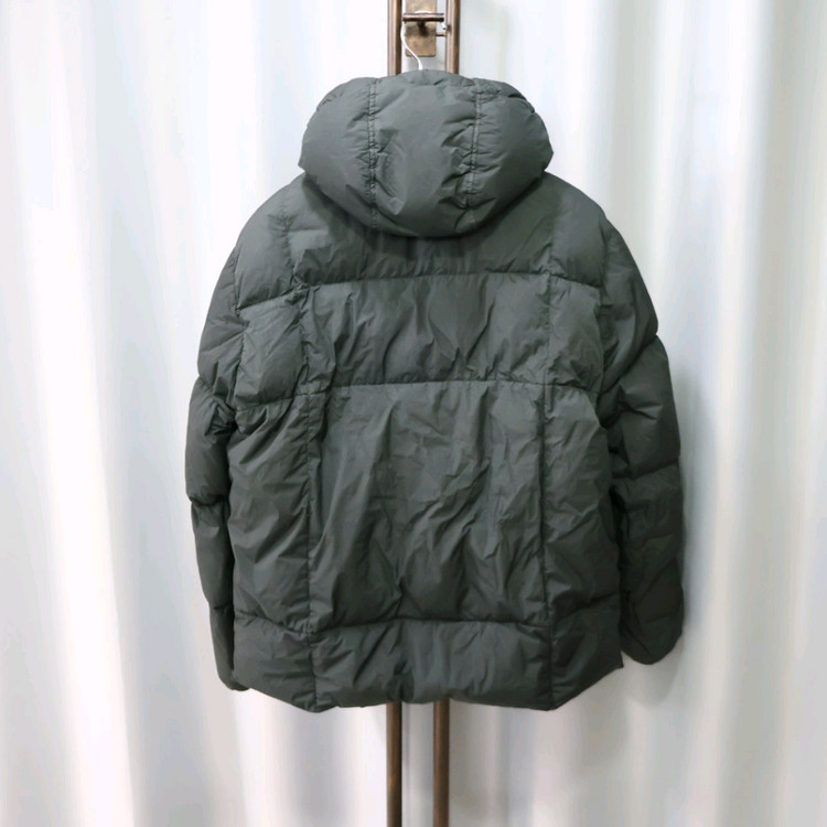 스톤아일랜드 크링클랩스 카키 패딩 점퍼 XL/105 이미지