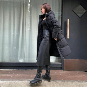 디스커버리 여성 레스터G 구스다운 롱패딩/95 이미지