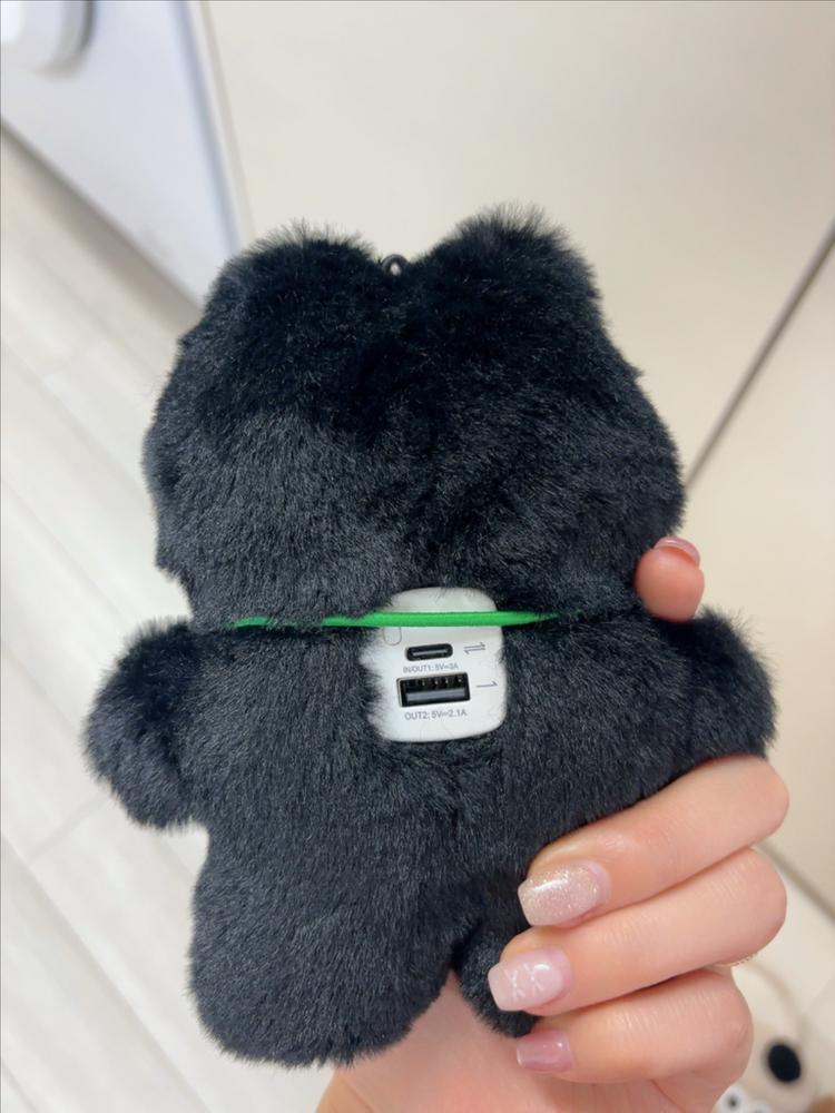 huug 휴그 깜냥이 보조배터리--1