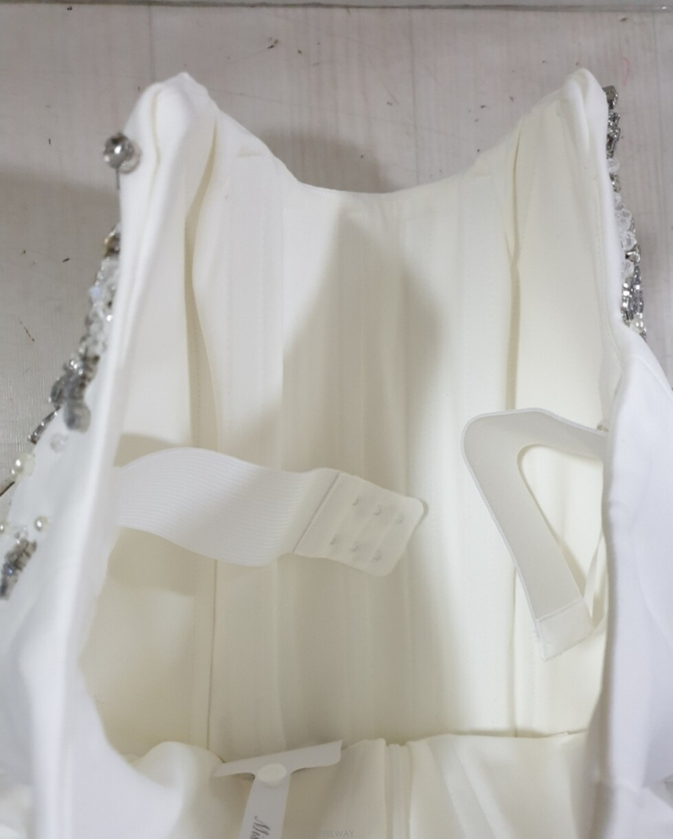 미스로지에(Miss Rosier)의 멜리장드 드레스(Melisande Dress)약혼식 피로연 기념식 원피스--3