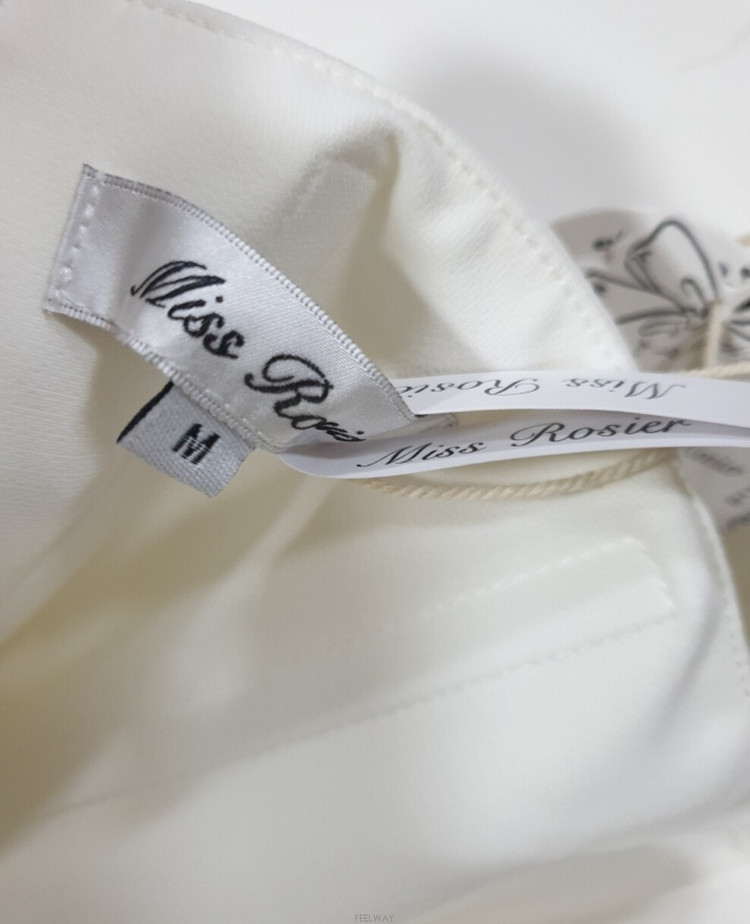 미스로지에(Miss Rosier)의 멜리장드 드레스(Melisande Dress)약혼식 피로연 기념식 원피스--4