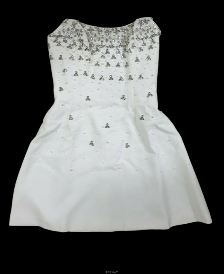 미스로지에(Miss Rosier)의 멜리장드 드레스(Melisande Dress)약혼식 피로연 기념식 원피스--6