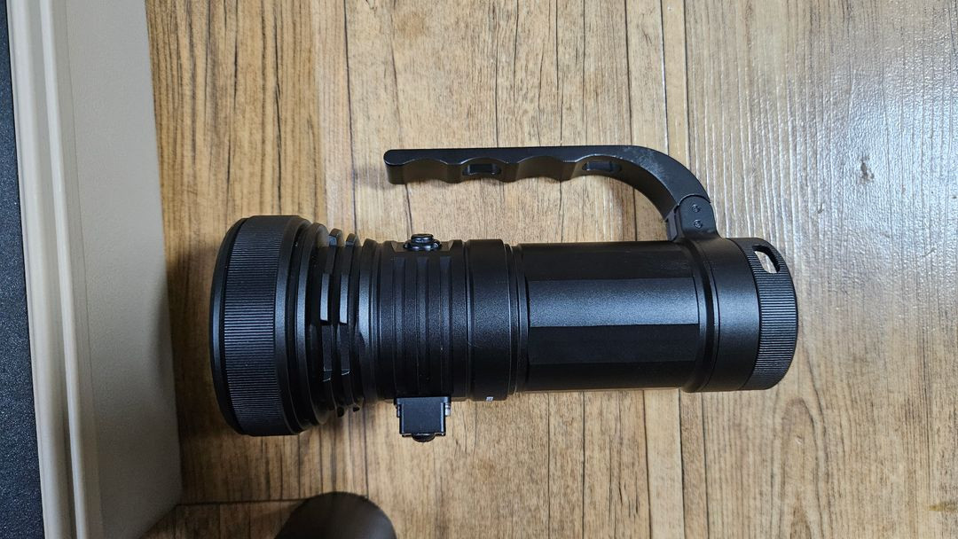 해루질용품 일괄 렌턴, 조과통, 뜰채, 가슴장화 이미지