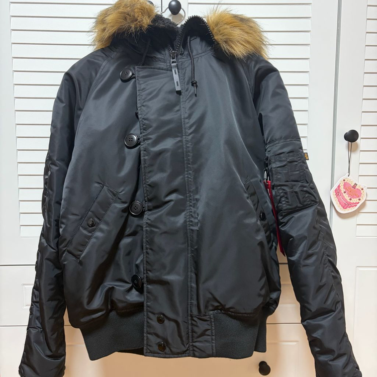 알파인더스트리 N-2B 항공자켓 블랙 / M 이미지