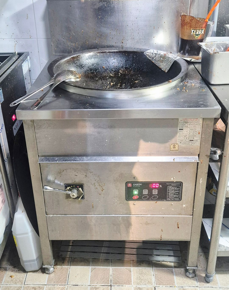 업소용 가스튀김기 치킨 통닭 튀김기 이미지