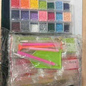 공예 수공예 보석십자수 비즈 대용량