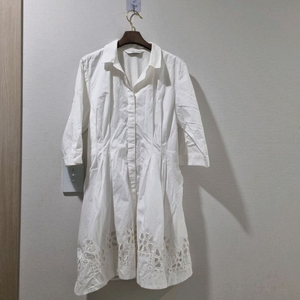 DEWL 듀엘 화이트 셔츠 원피스 이미지