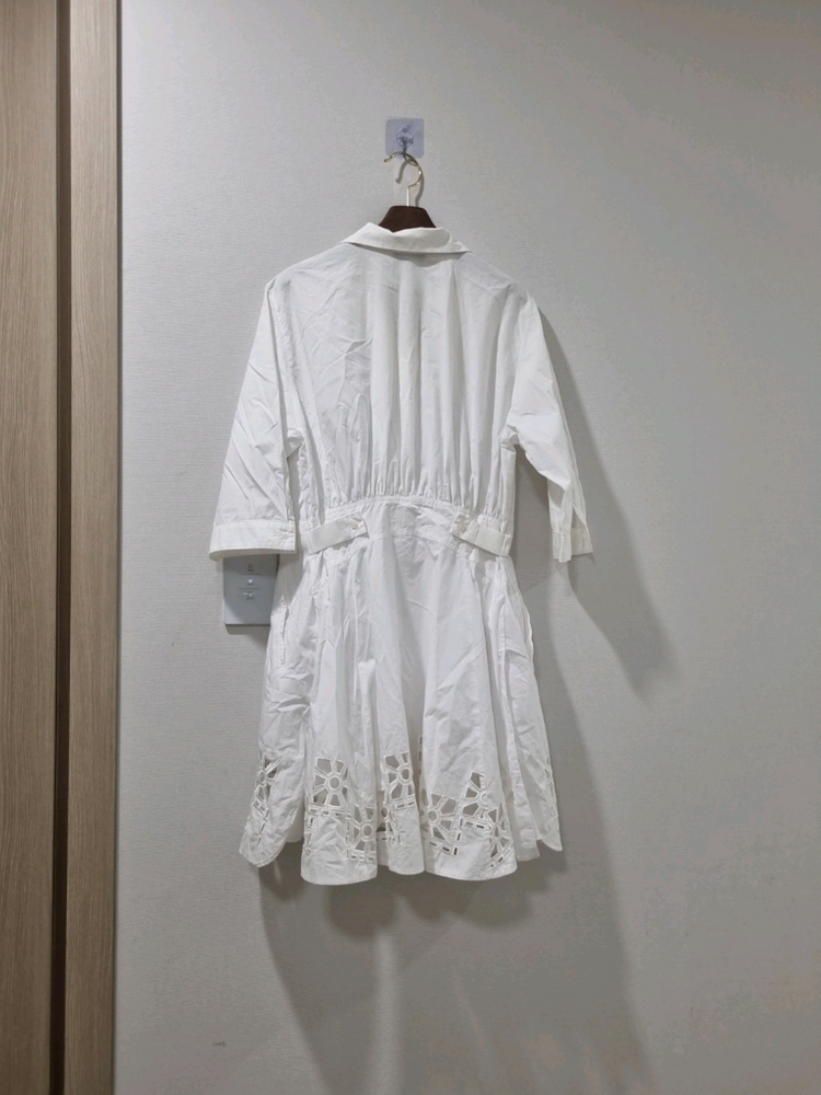 DEWL 듀엘 화이트 셔츠 원피스 이미지