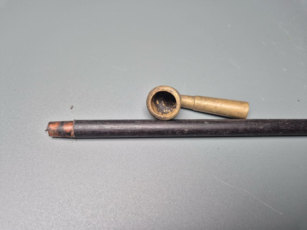 청 황동 백동 연두 옥선추 부 연낭 곰방대 골동품 고미술품 수집품 이미지