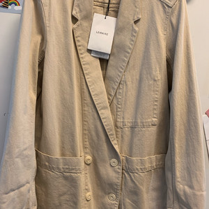 르메르 데님 더블 브레스티드 자켓 베이지 34 사이즈 (김민희 자켓)