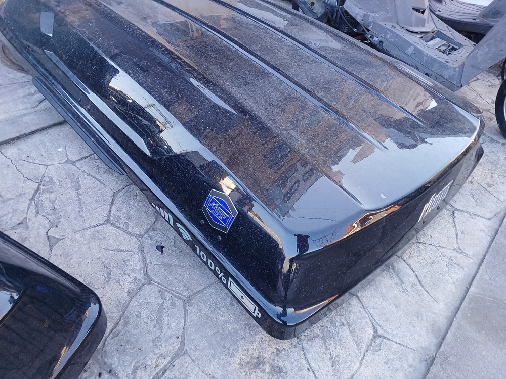 싼타페MX5 코토 일체형루프박스 블랙유광 중고판매--3