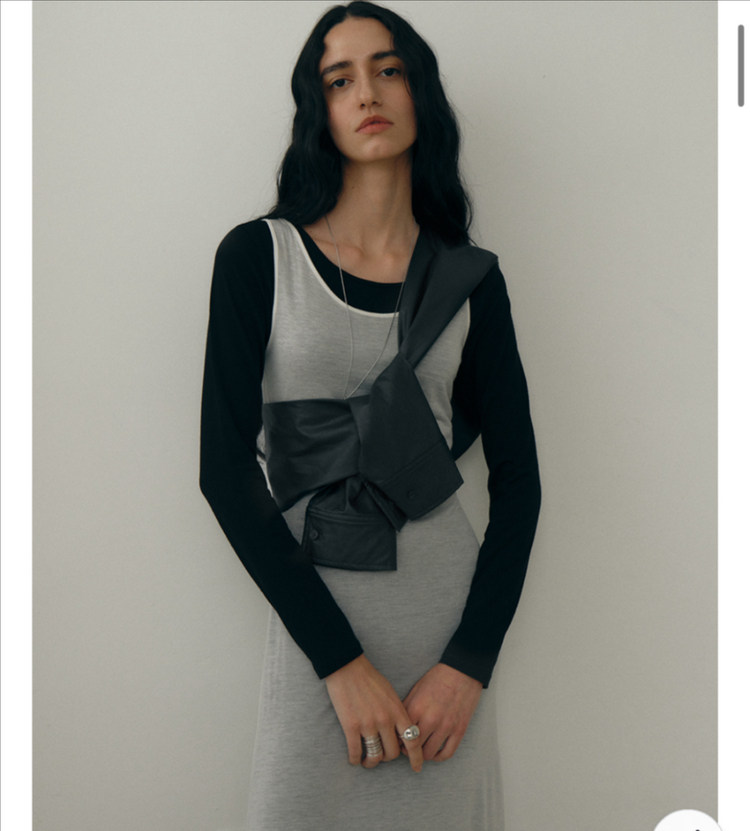 로우타이드 셔츠백, 블랙 새제품--3