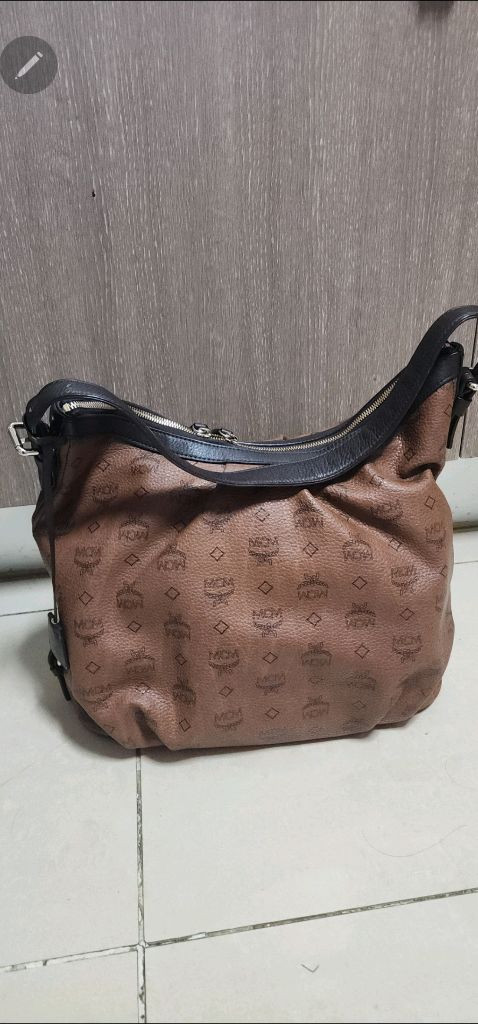 MCM 비세토스 호보숄더백--5