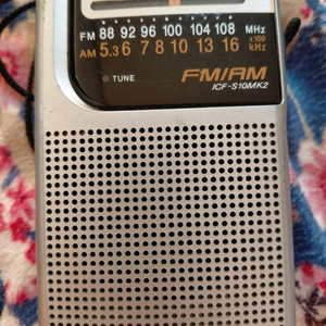 소니 빈티지 FM/AM 라디오 이미지