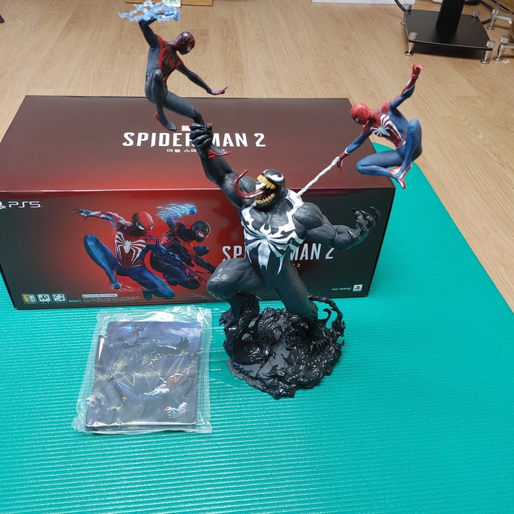 PS5, 스파이더맨2 컬렉터즈 에디션, 개봉, 타이틀x--0