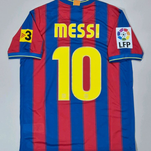 09-10 바르샤 홈 메시 반팔 유니폼 M 레플리카 이미지
