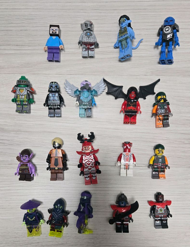 레고 피규어 마블 닌자고 시즌 시티 캐슬 넥소 기타 피겨 이미지