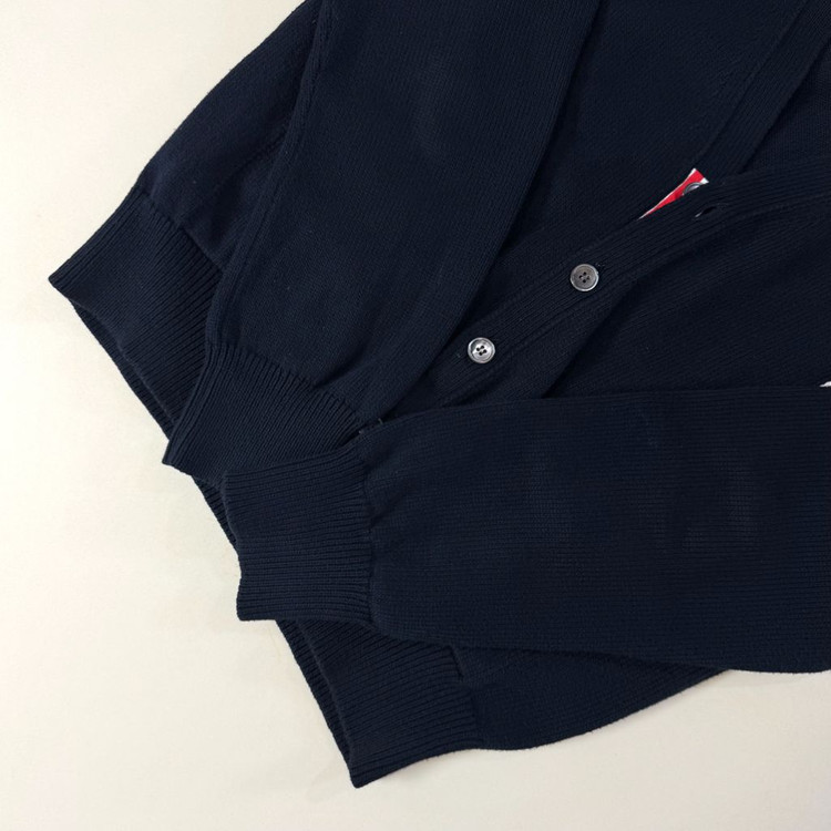 [3]톰브라운 RWB 스트라이프 인타르시아 가디건 이미지