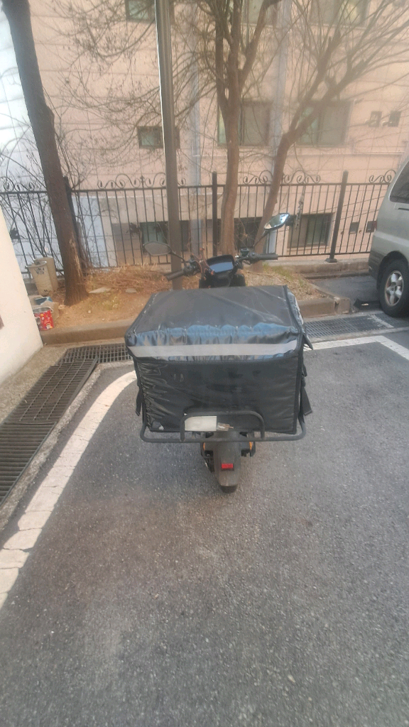 전기스쿠터 배달용 세트--2