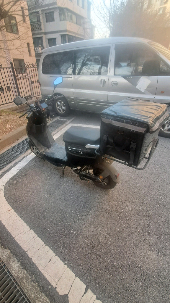 전기스쿠터 배달용 세트--3