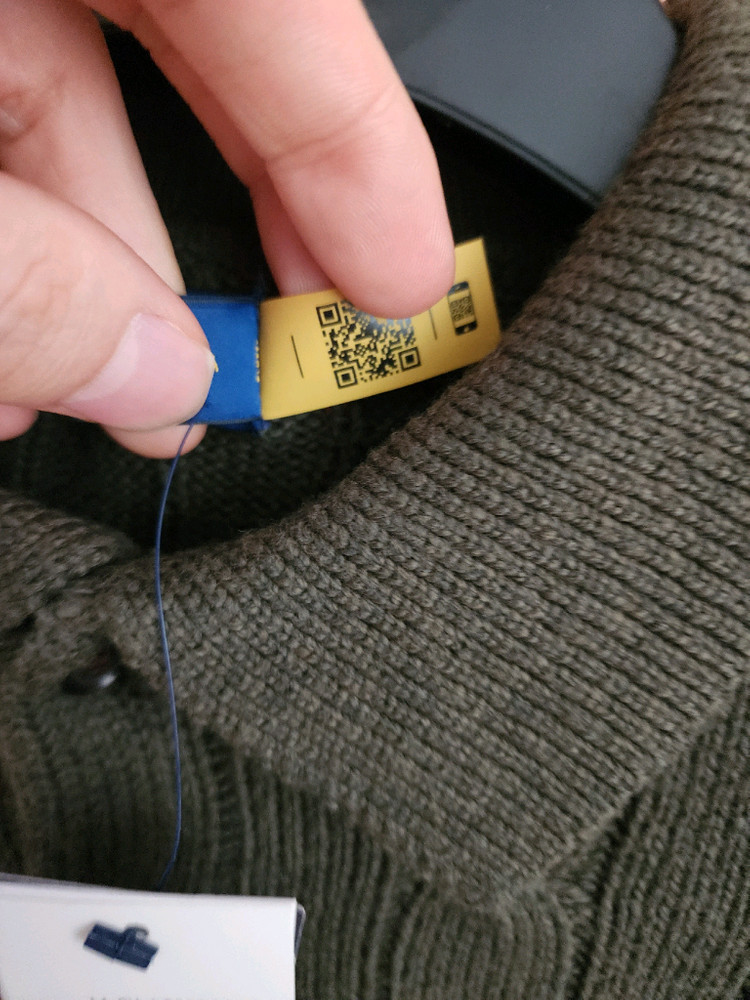 새상품 폴로 꽈배기 반팔 니트 팝니다.--7