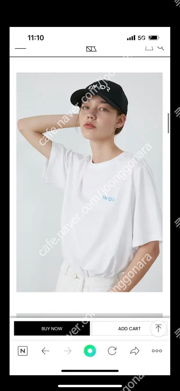 엔오르 볼캡 모자--4