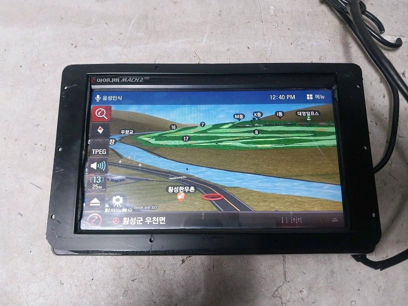 아이나비 마하2 에어 중고 7인치 네비게이션 본체--3