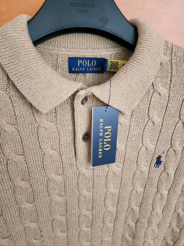 새상품 폴로 케이블 반팔. 니트 팝니다--5
