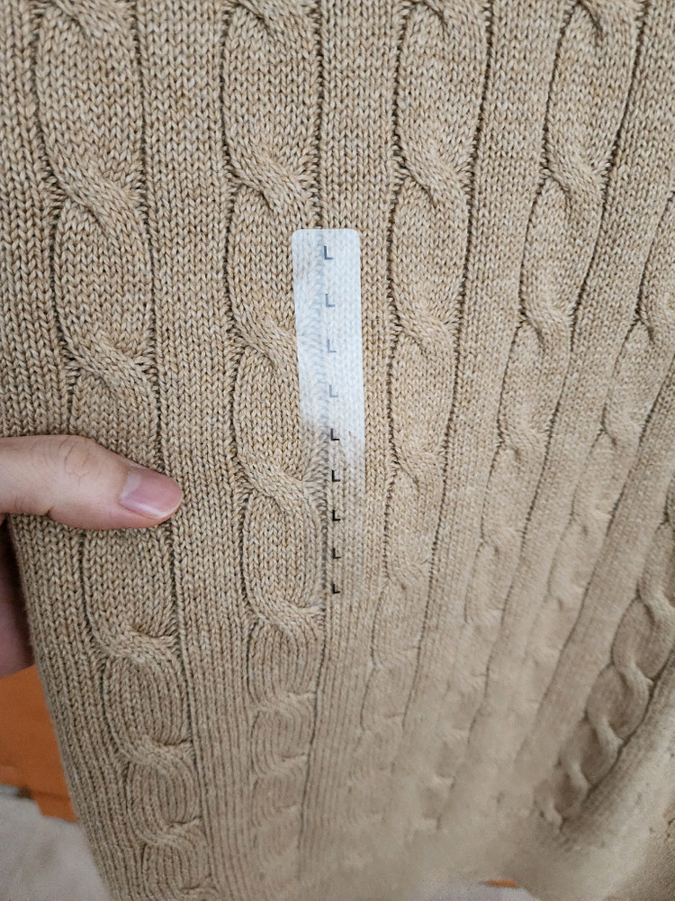 새상품 폴로 케이블 반팔. 니트 팝니다--8