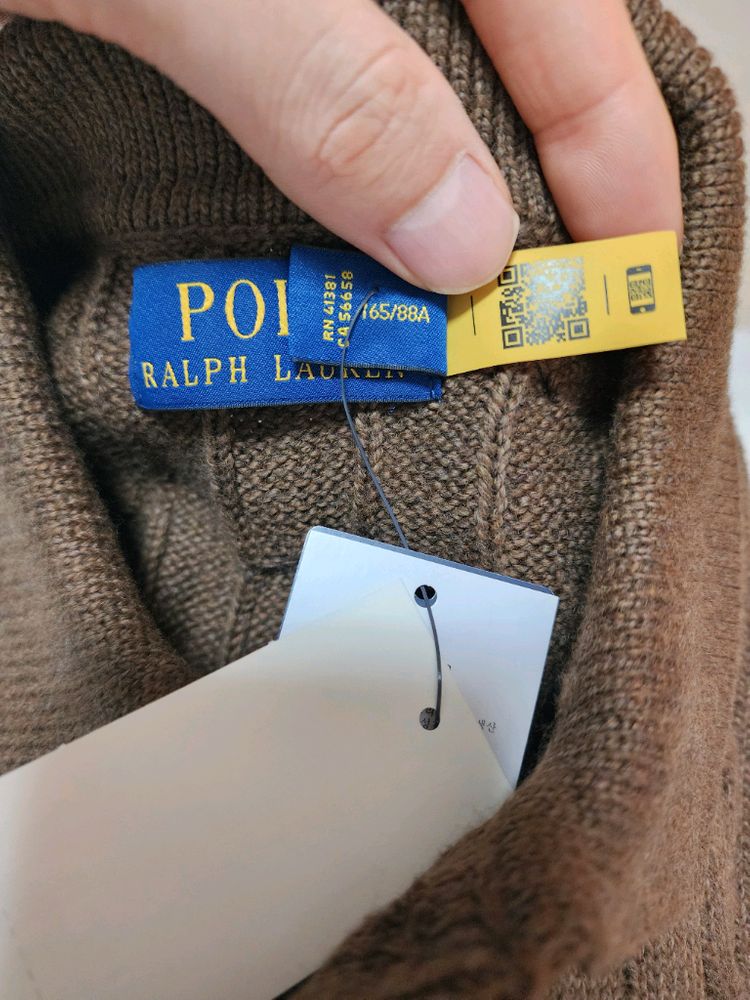 새상품. 여성 폴로 꽈배기 케이블 반팔 니트 팝니다--9