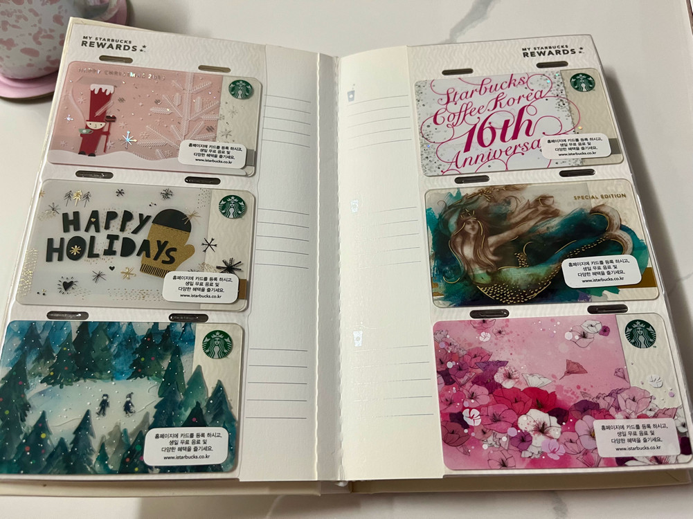 스타벅스 카드컬렉션--0