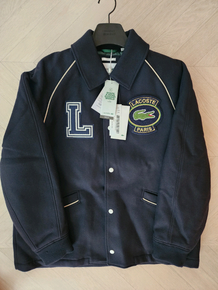 새상품 라코스테 코치 자켓 팝니다. 정가 63.9만원--5
