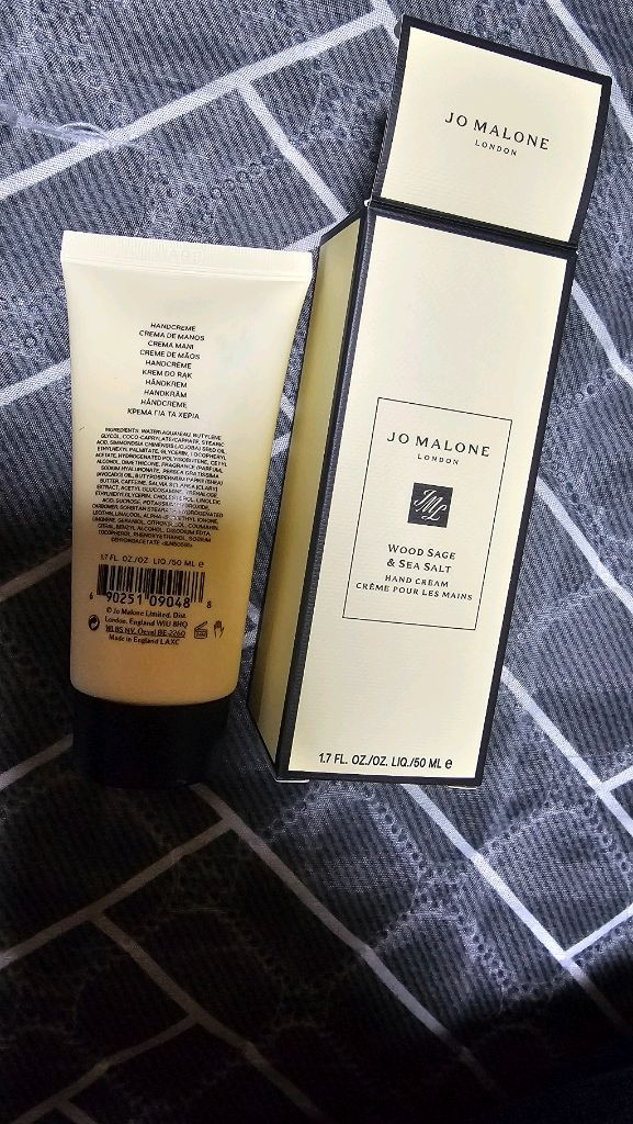 조말론 핸드크림 우드세이지 앤 시솔트50ml 미개봉 새상품 이미지