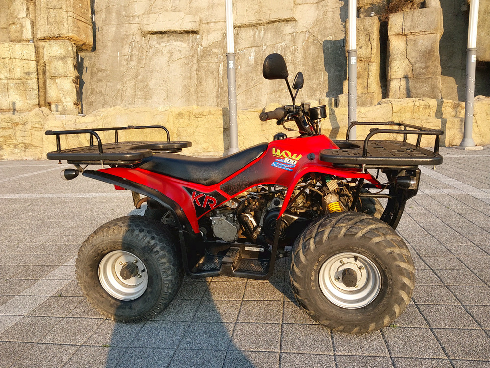 atv 오토바이 와우100 2 사발이 팝니다--0