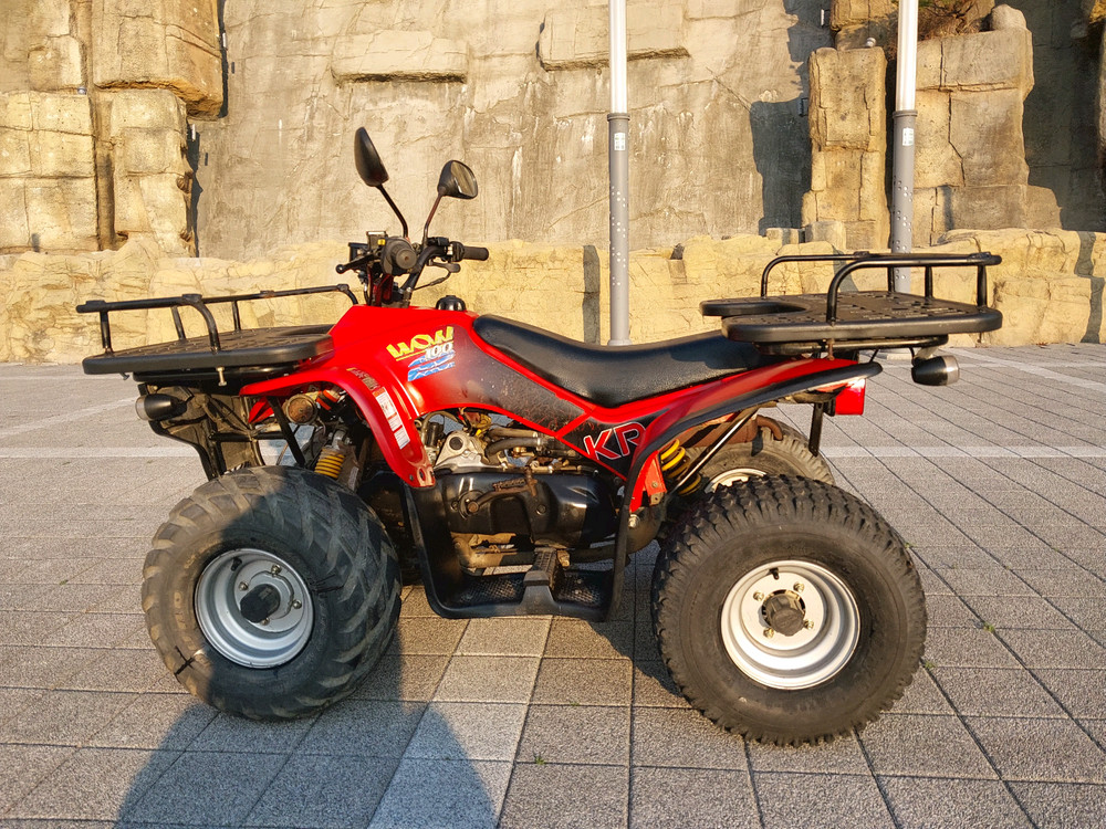 atv 오토바이 와우100 2 사발이 팝니다--2