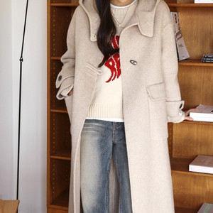 ::새상품:: 오트밀 자타라 핸드메이드 코트