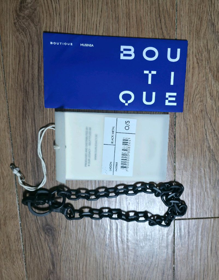 아워레가시 라돈 체인 목걸이 블랙 LADON CHAIN 정품 이미지