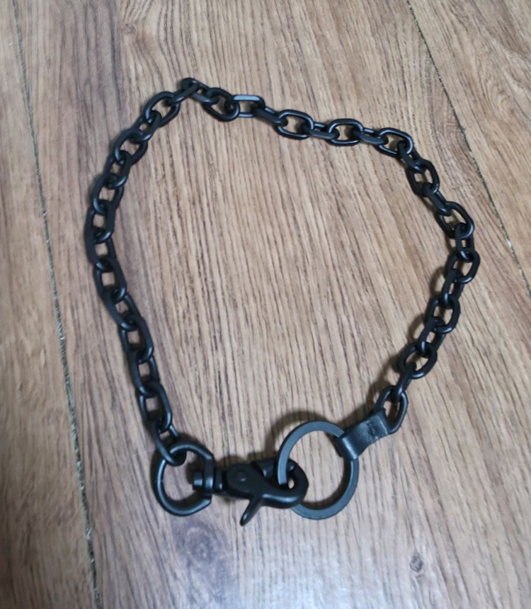 아워레가시 라돈 체인 목걸이 블랙 LADON CHAIN 정품 이미지