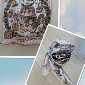 스카프 미니수건겸손수건 새거