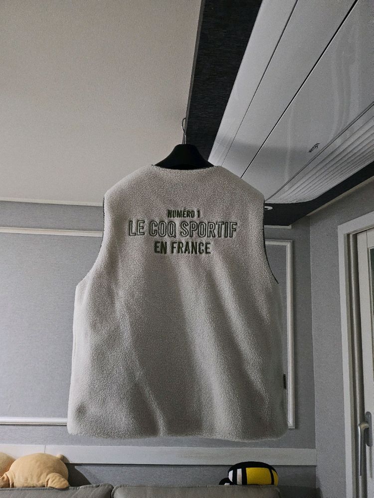 [거의 새것] 르꼬끄 리버서블 양면 퀼팅 패딩 조끼 베스트--3