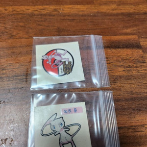 10주년 뮤,뮤츠 띠부씰 이미지