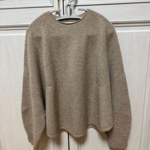 더 캐시미어 캐시미어 홀가먼트 니트 탑 (CM2C9KTO225W) 이미지