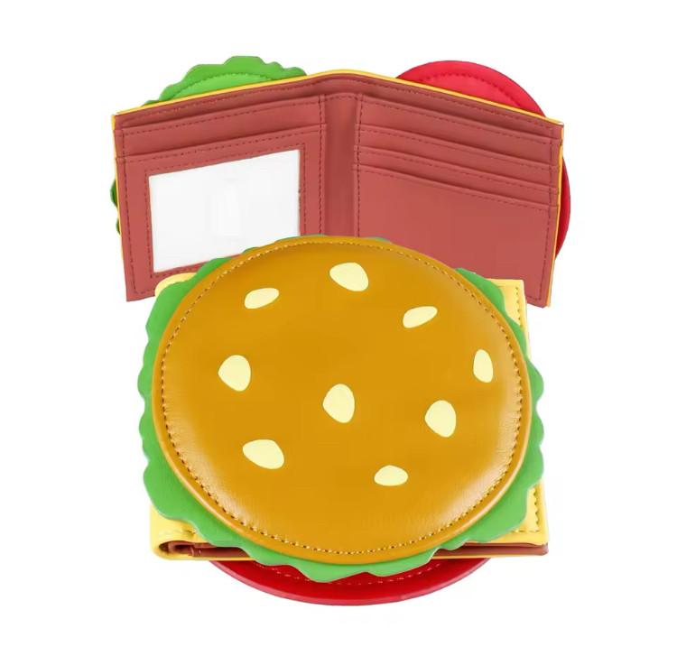 게살버거 지갑 KRABBY PATTY 햄버거 이미지
