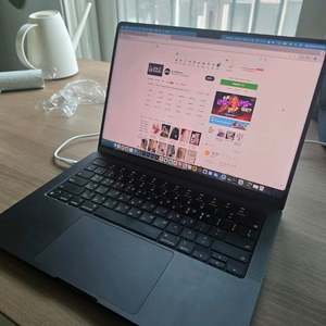 맥북프로 14인치 m4pro 24gb 512gb 스페이스블랙 풀박스 보증 26년5월 이미지