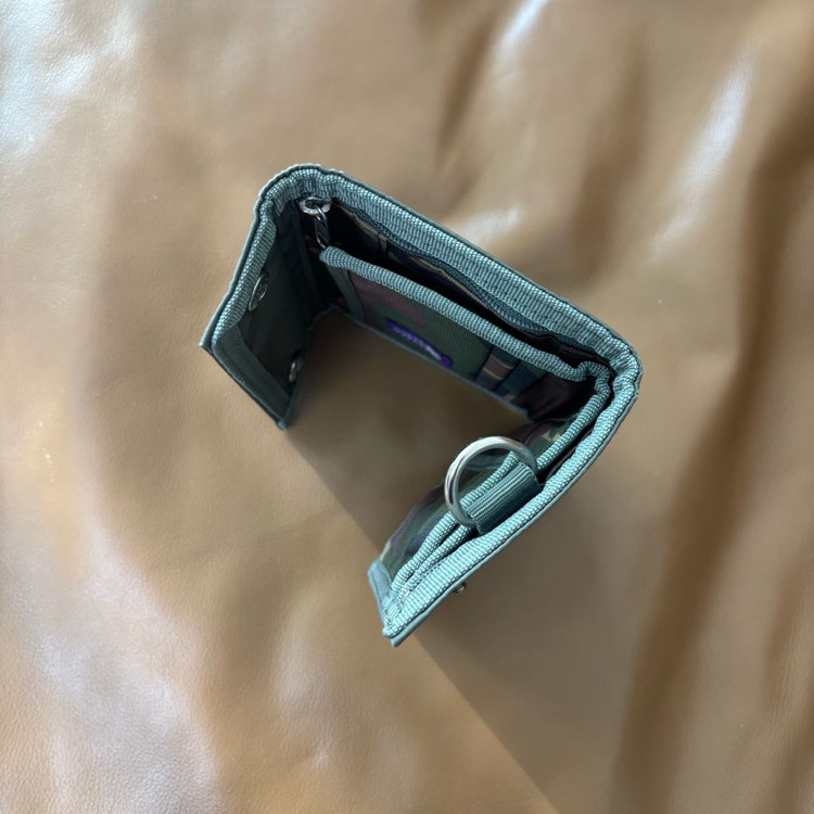 나나미카 노스페이스 퍼플라벨 폴딩 월렛 지갑 카키 카모 이미지