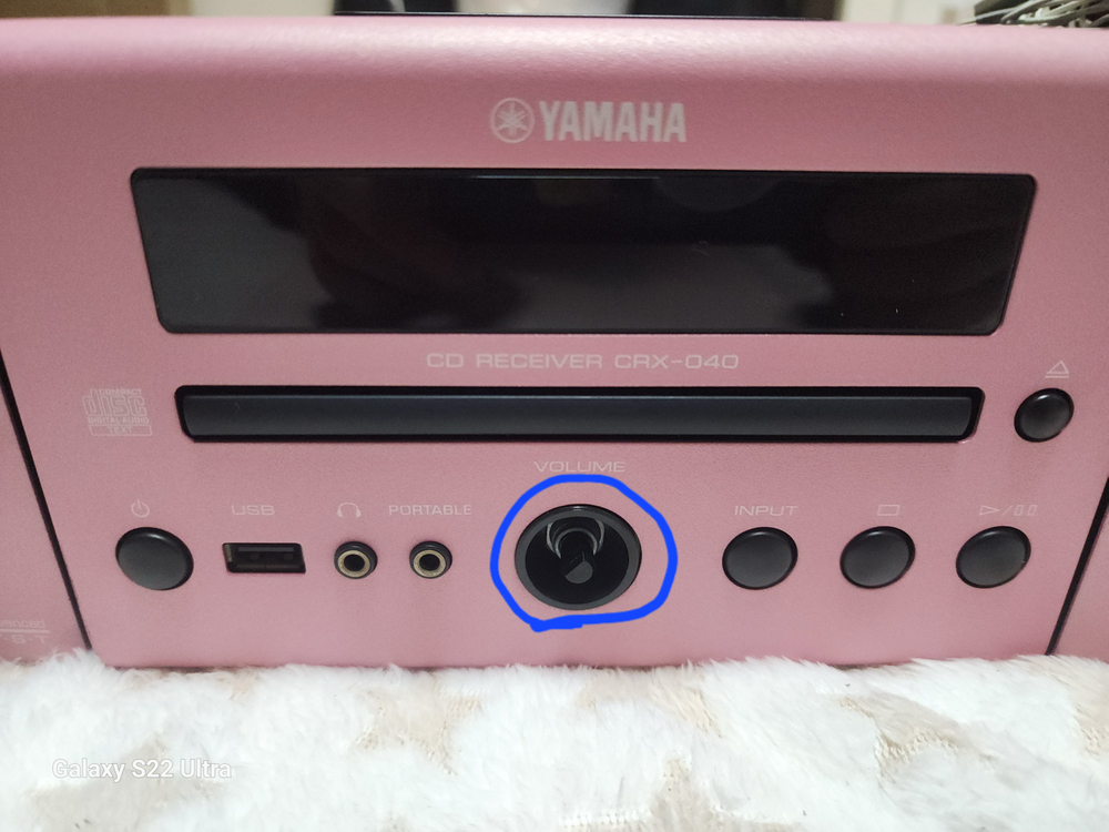 YAMAHA CRX-040 RECEIVER.야마하 리시버.작동상태이상없음.--2