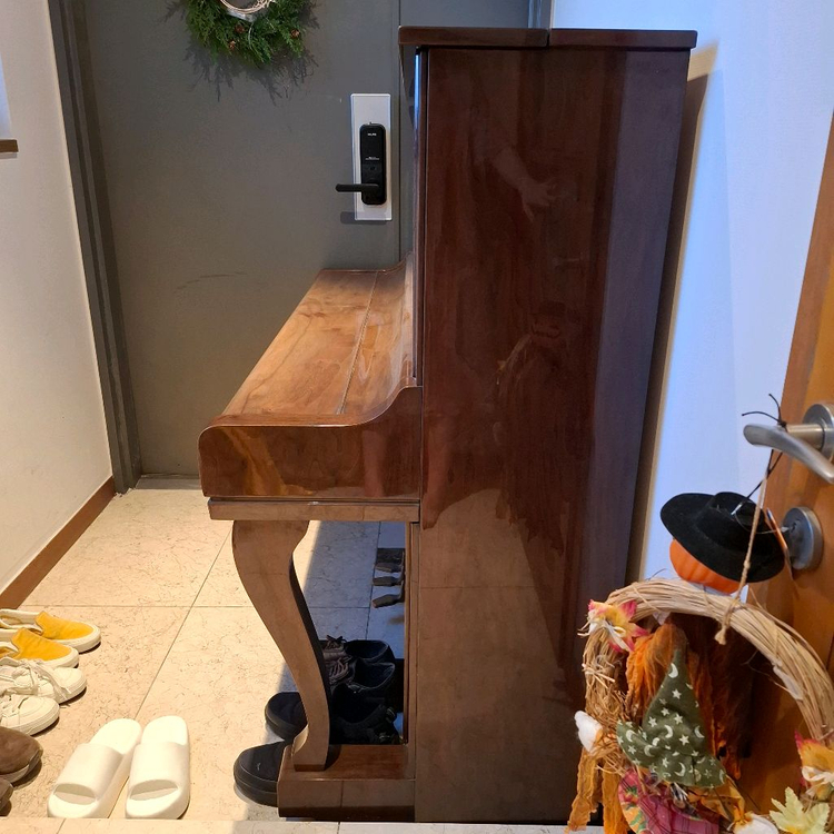 상태 최상 삼익 고급 업라이트 피아노 (WG-9C) 이미지