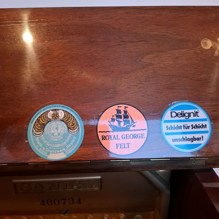 상태 최상 삼익 고급 업라이트 피아노 (WG-9C) 이미지