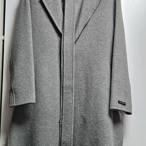 무자크 그레이 핸드메이드 코트 판매 이미지